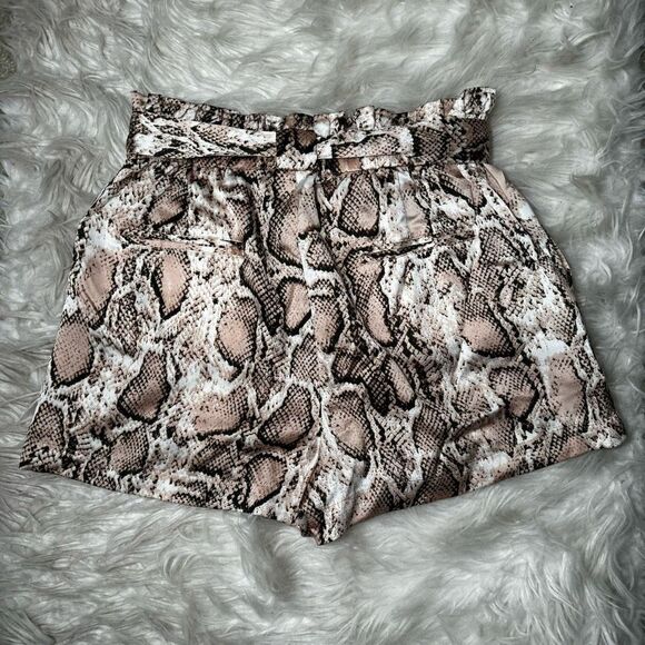 L'Academie Jane Satin Paper Bag Satin w/ Belt - Picture 6 of 6